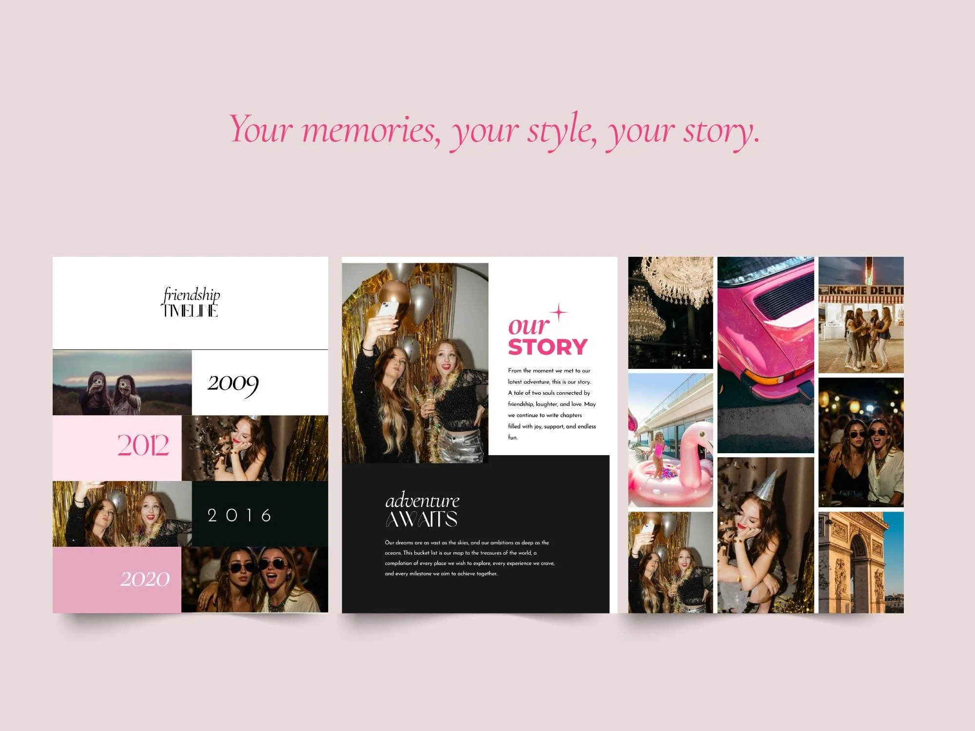 Best Friend Birthday Magazine Template – 40+ Pages – preview 8
