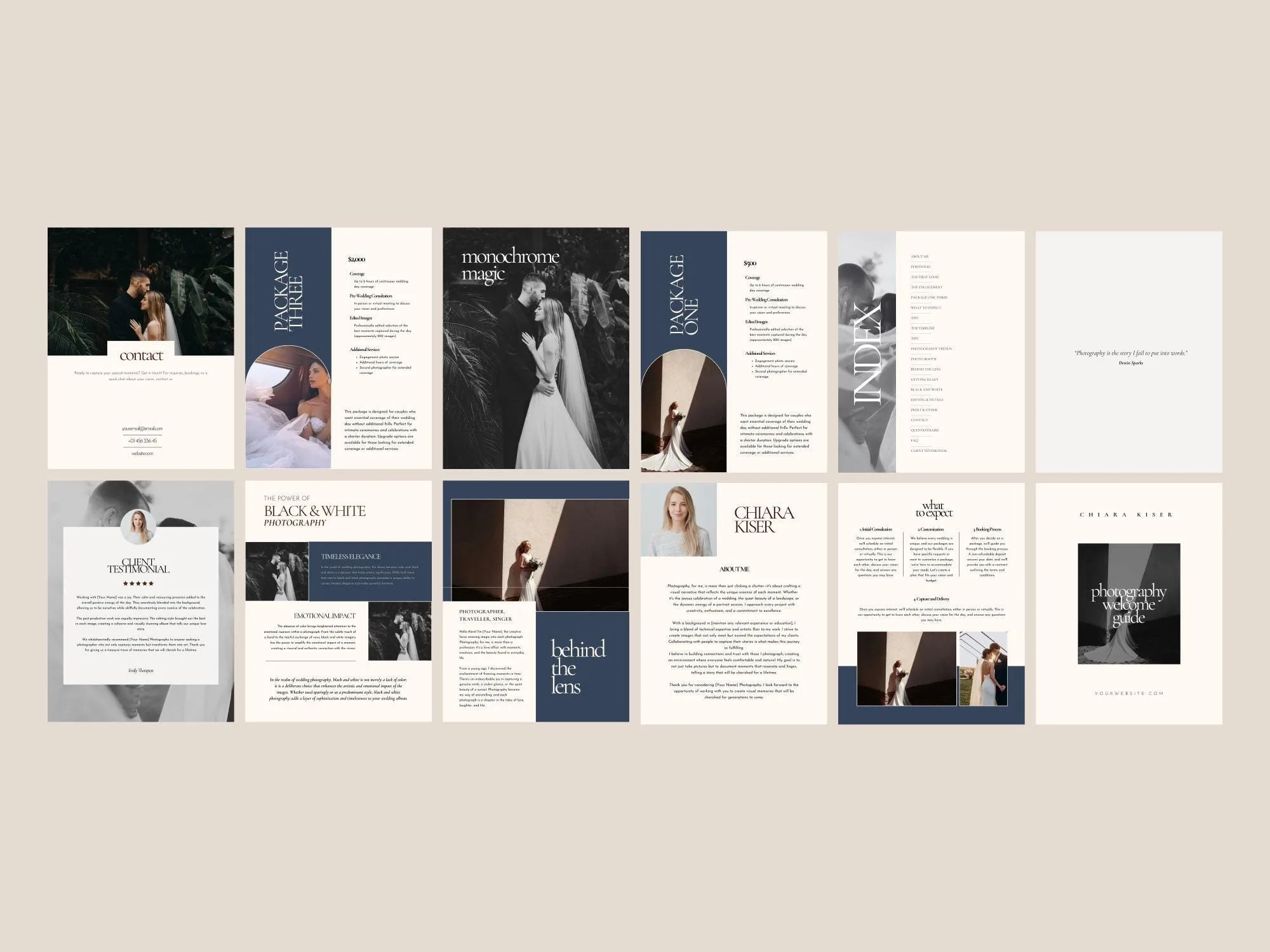 Dusty Blue Wedding Photography Bundle – preview 6
