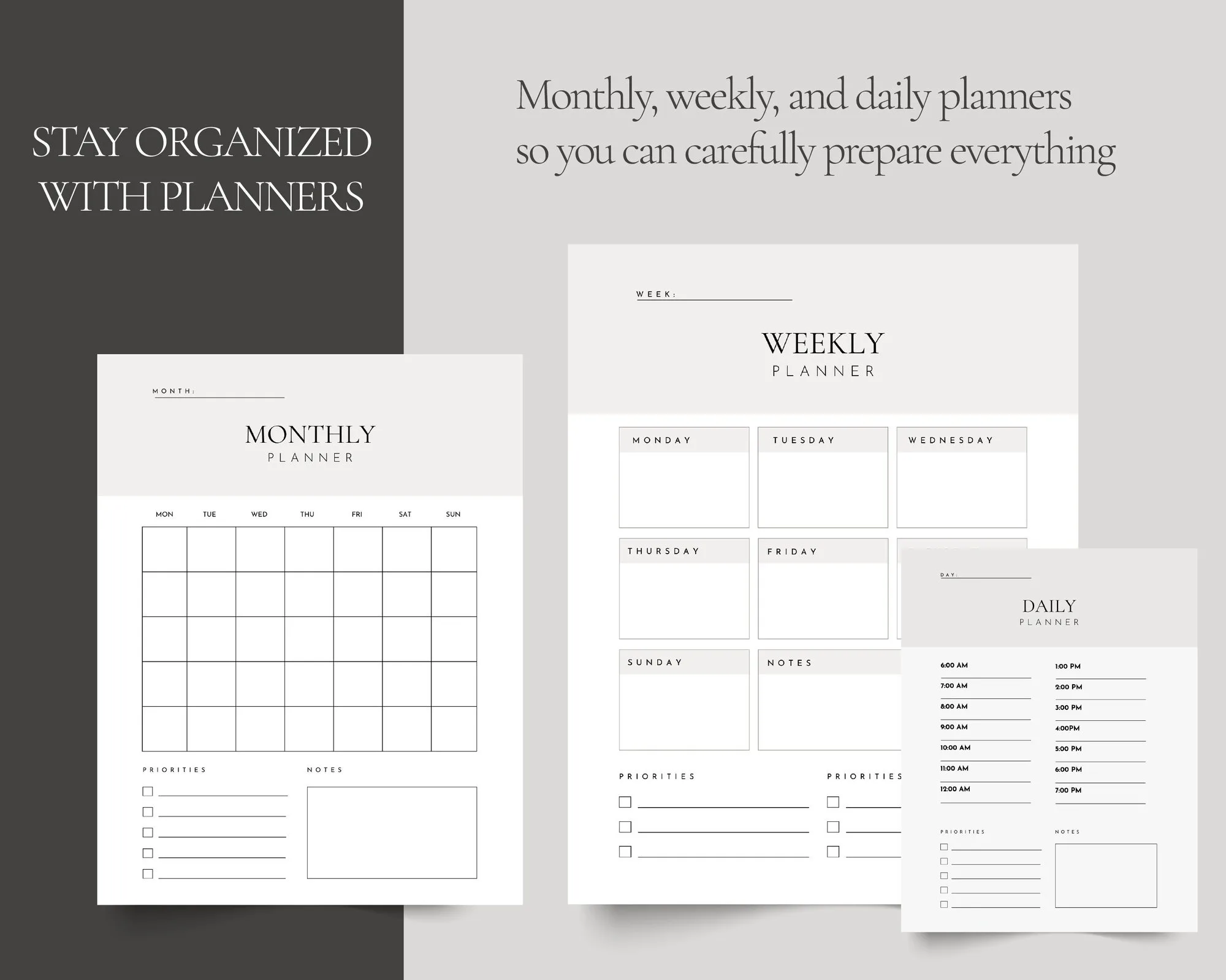 Maid of Honor Planner – Printable Binder – preview 4